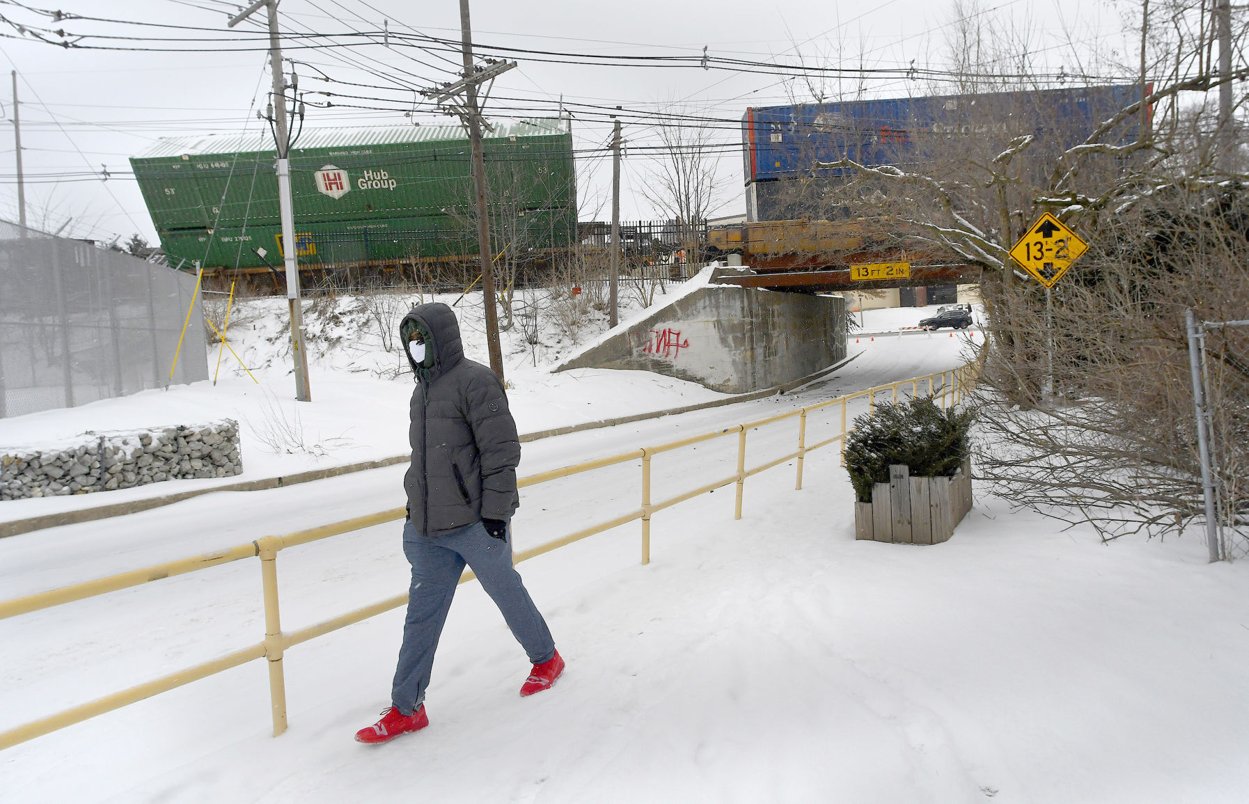 Normal train derailment